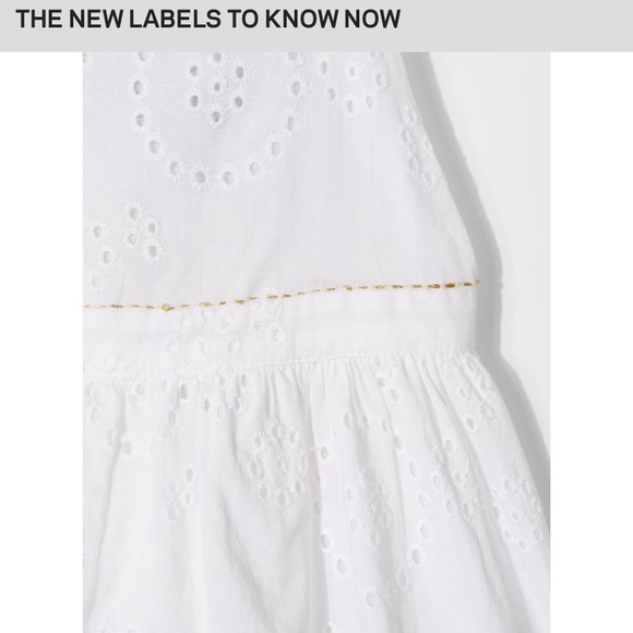 Victorian Broderie pinafore Dress - Picture 3 of 5